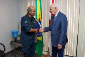 Vice-governador Serafim Corrêa recebe comandante da Marinha do Brasil e destaca integraçã…